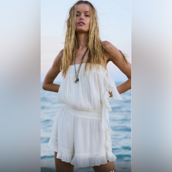 Free People Pants - Free People "Feelin Fancy" Romper. NWT